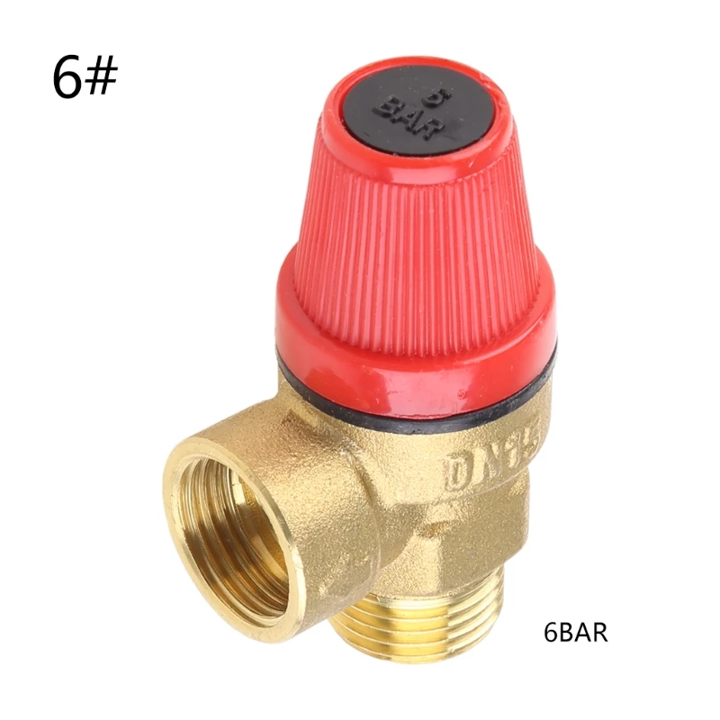 

Brass Safety Valve Drain Relief Swithch For Solar Water Heater Double Inner Wire