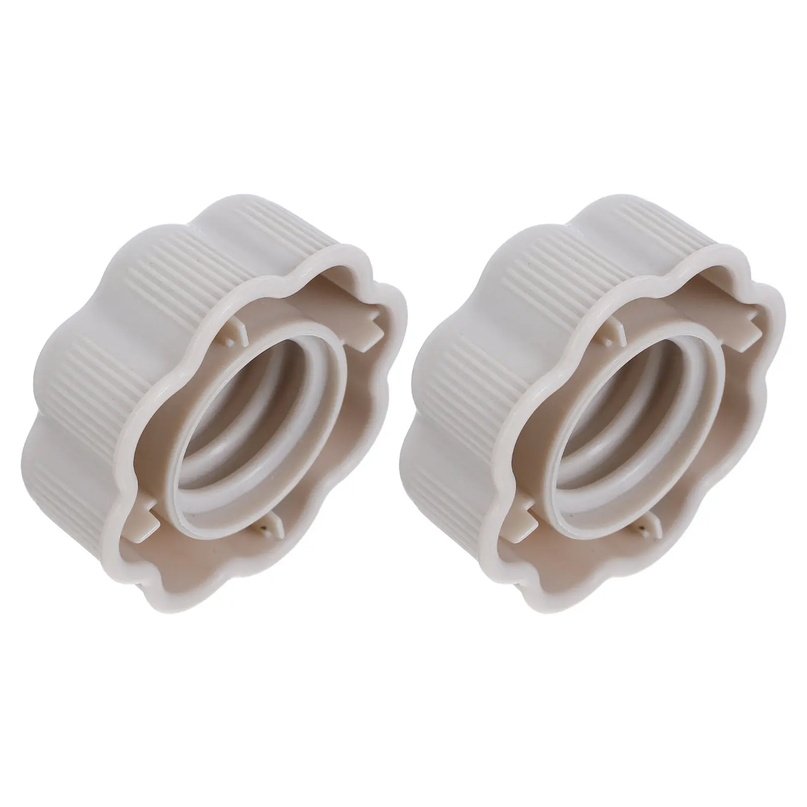 2Pcs Slide Screw Caps Flower Style Plastic Fixing Covers for Indoor Slides Precision Fit 2.7cm Inner Diameter Playground
