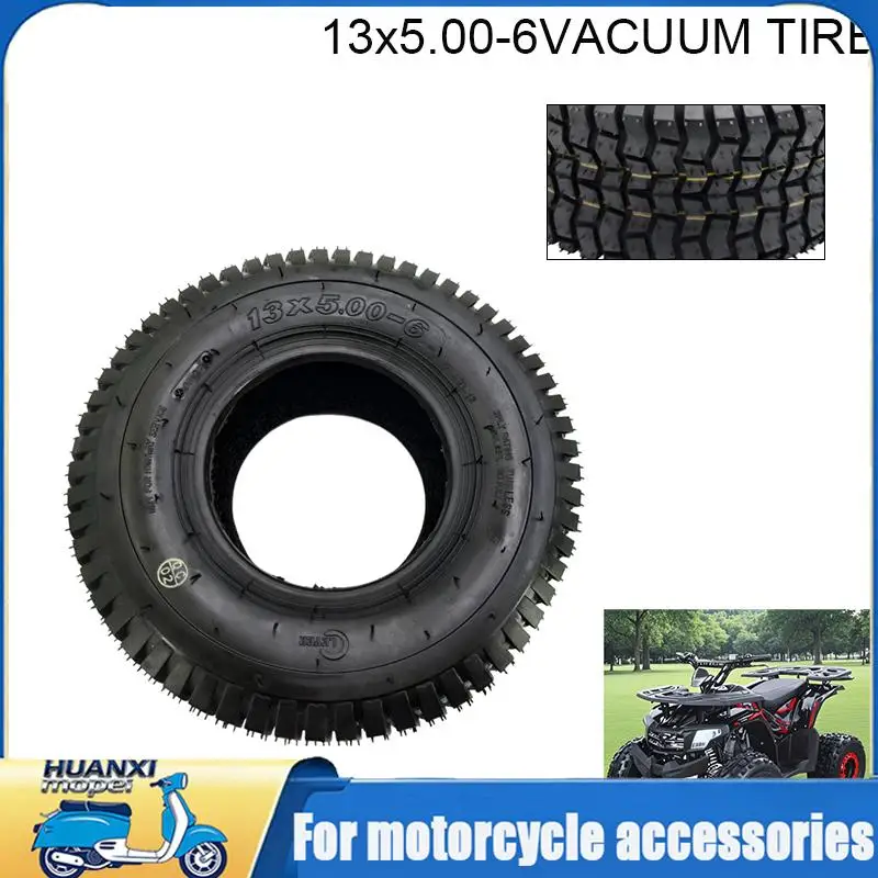 13x6.50-6 or 13X5.00-6 Vacuum Tire for ATV QUAD Golf Buggy Mower Kart Mower 13*6.50-6 Tire Sightseeing Vehicle Accessories Supermoto Wheels