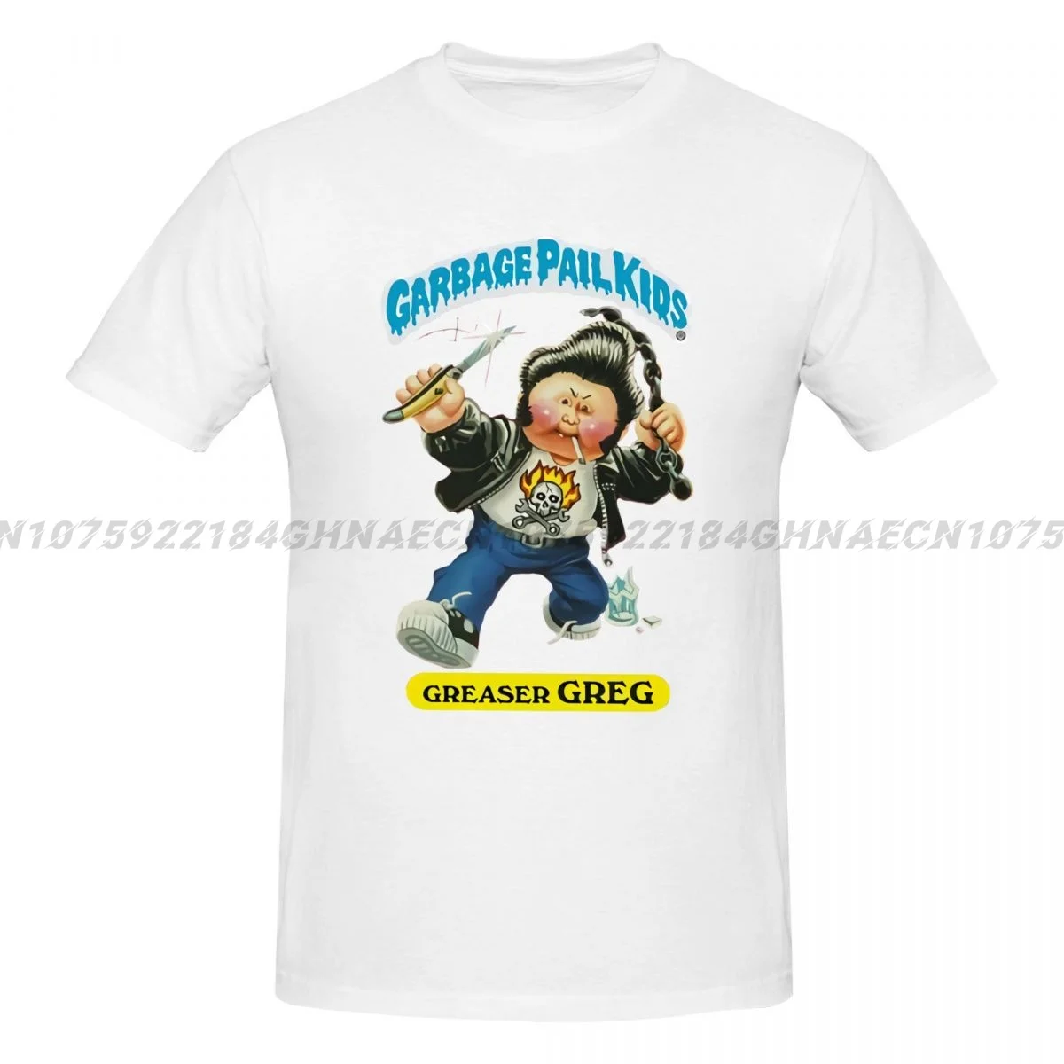 Garbage Pail Kids Shirt - Greaser Greg - GPK 1980s NEW Tee T Shirts (S - 3XL)