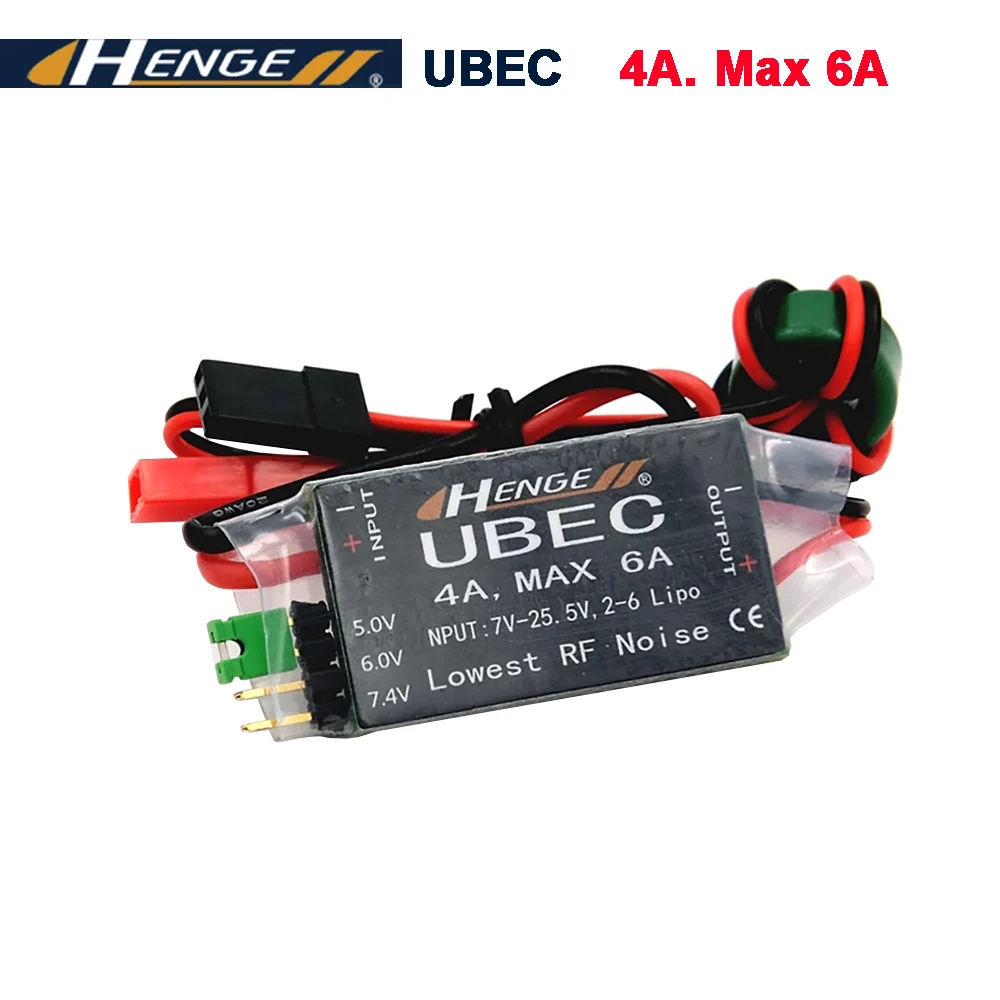 HENGE 4A 6A 8A 12A UBEC 5V 6V 7.4V Switch Mode BEC Voltage Stabilizer for RC Airplanes Boat Battery Accessories