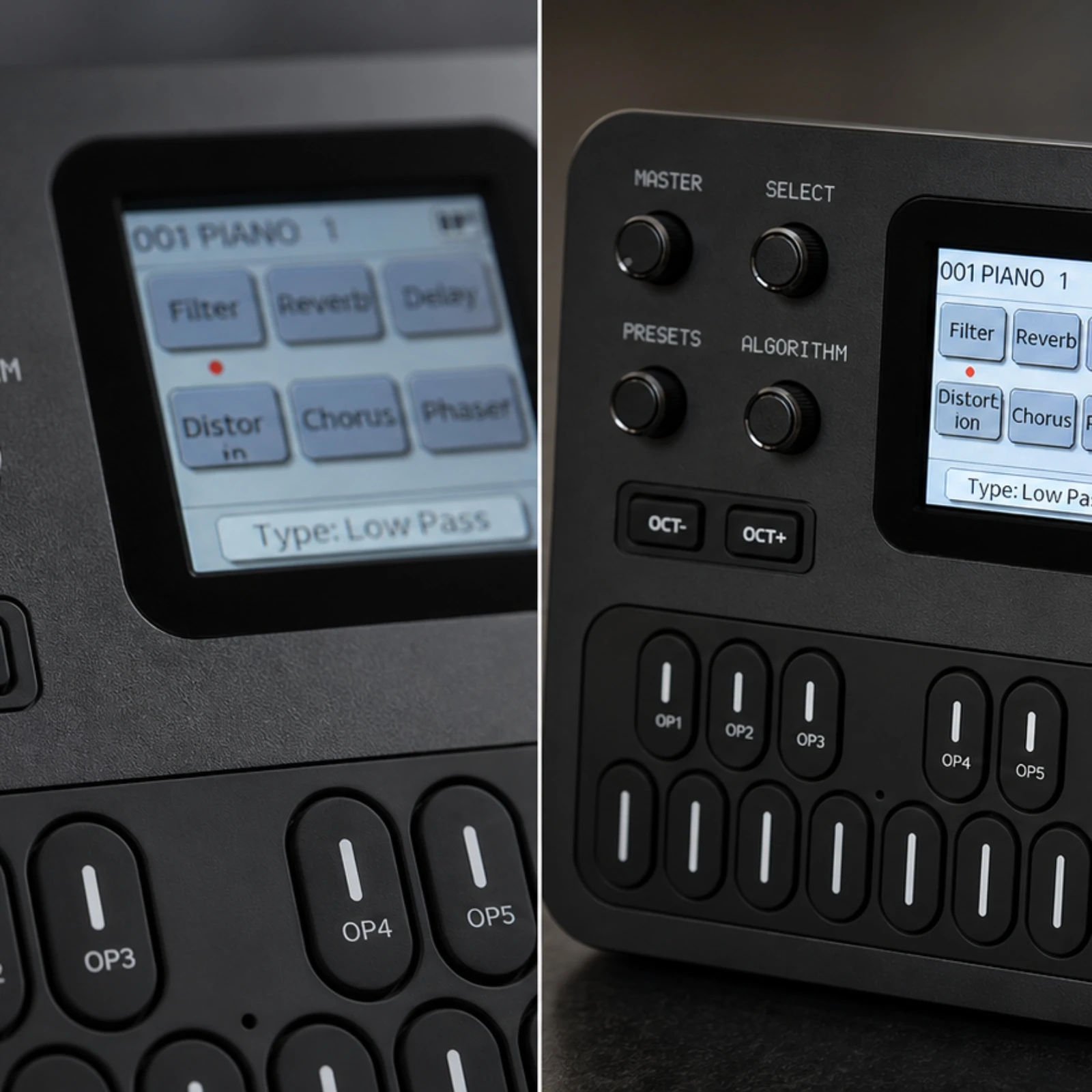 Synthesizer with Built-in Speaker Battery-Powered Portable MIDI Controller USB MIDI Keyboard Controller Rechargeable Responsive