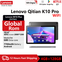 Global Rom Lenovo M10 Plus (3rd Gen) 10.6 inch 2K 60Hz Display Mediatek G80 4GB 128GB Wifi 7700mAh Qitian K10 Pro Android Tablet