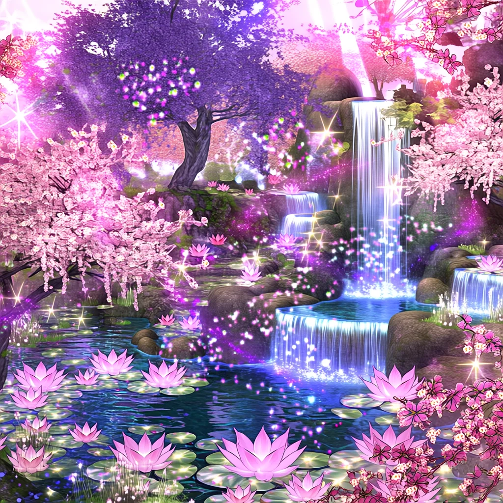

Acrylic Painting By Numbers For Adults Pink Cherry Blossom Trees Canvas Painting Picture With Numbers HandPainted Gift Home Deco