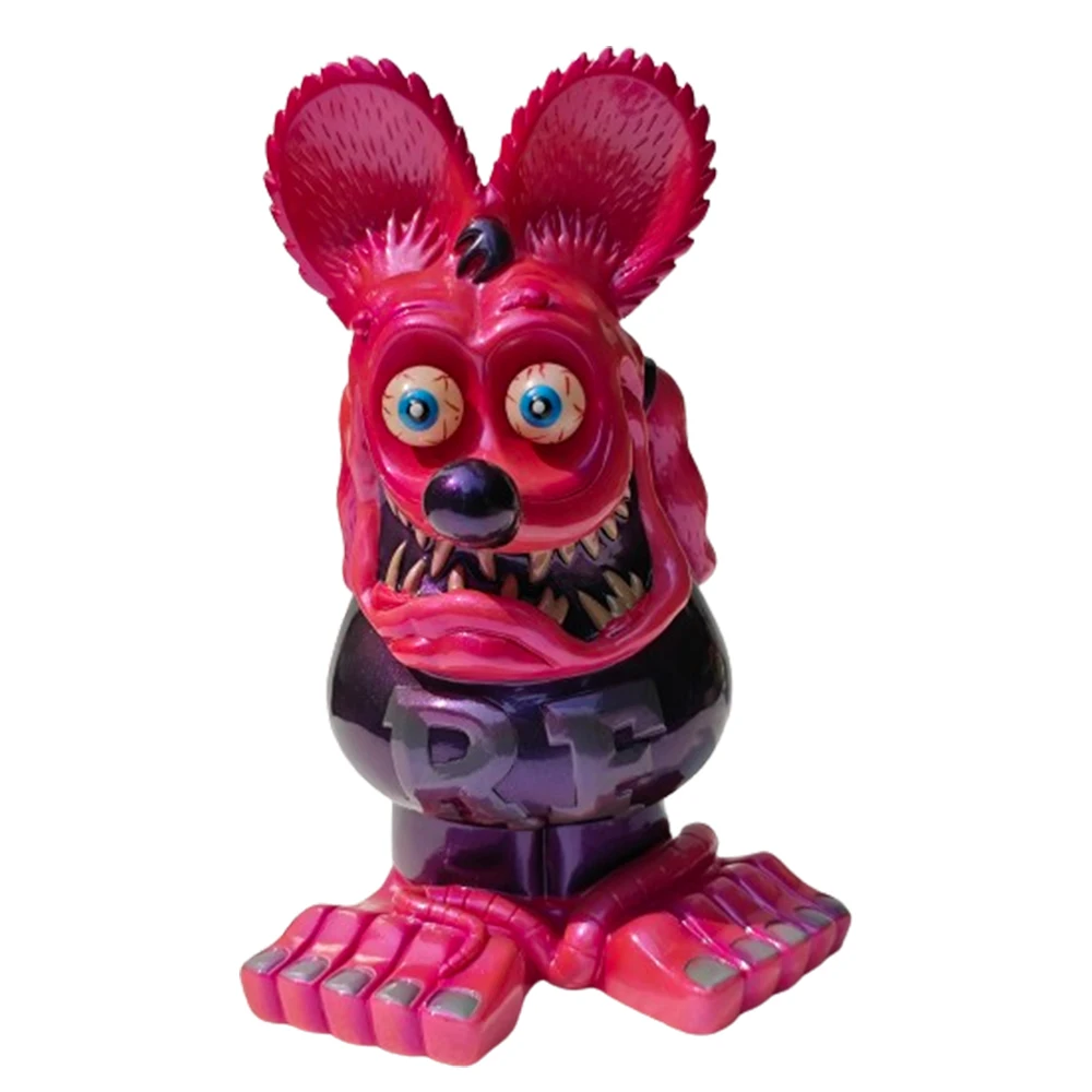 Rat Fink Big Size Crazy Mouse PVC Statue Figure Collectible Model Toys (30/33cm) Gift of Kids