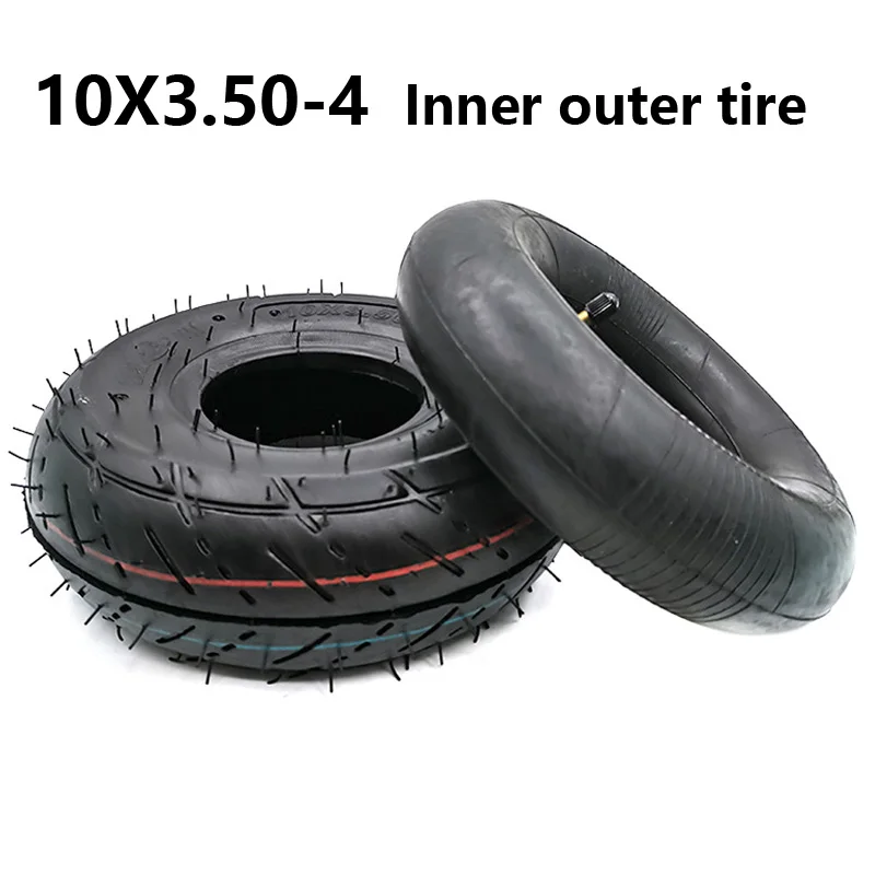 Hochwertiges Roller Mini Moto Zubehör 10x3,50-4 Innen schlauch Außen reifen 10x3,50-4 Schlauch reifen Mini Moto 4 "4 Zoll