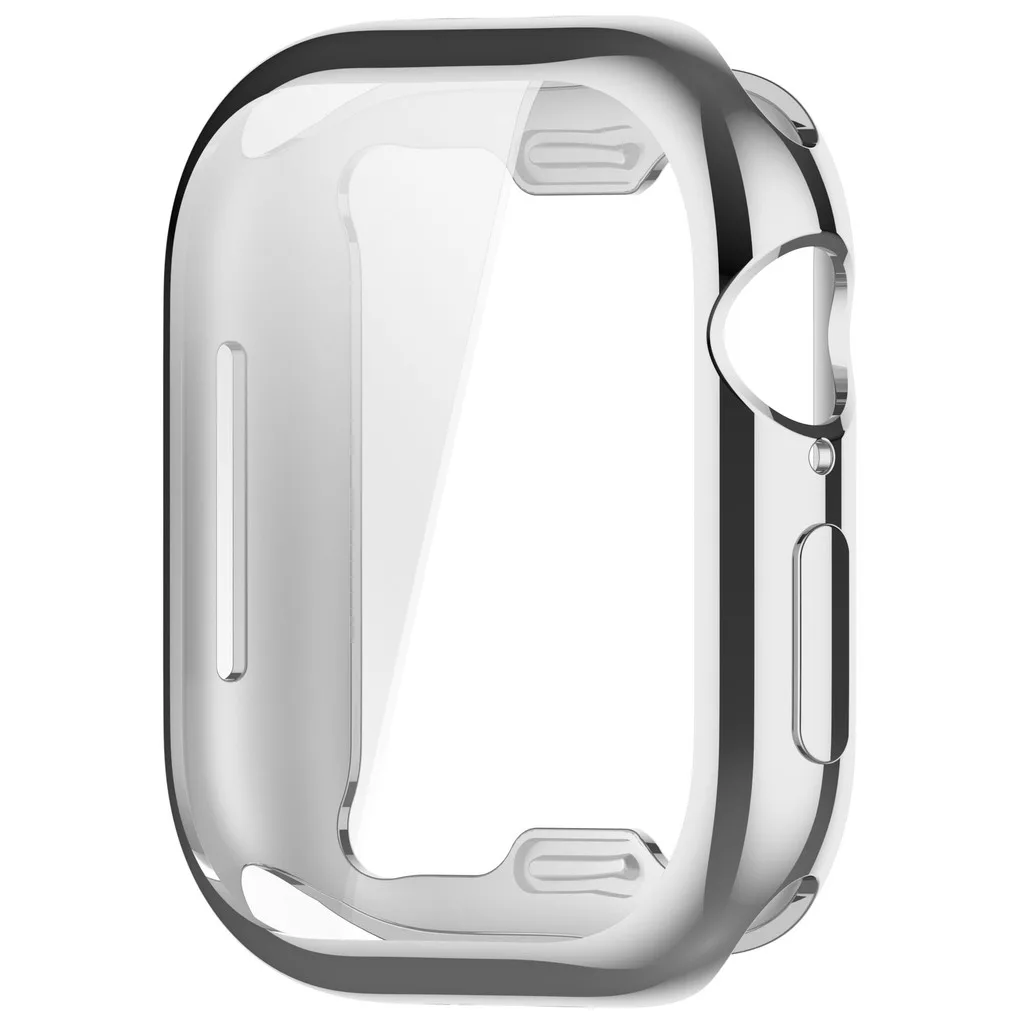TPU プロテクターケース Apple Watch シリーズ 10 Iwatch 42 ミリメートル 46 ミリメートルオールラウンド超薄型スクリーンプロテクターカバー