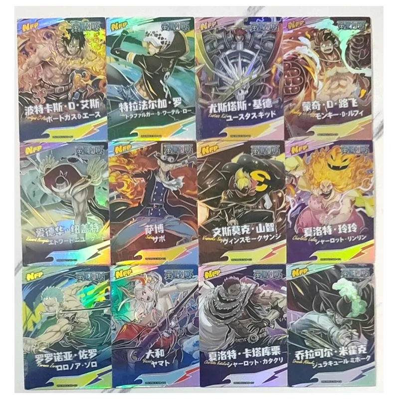 Oka 9 Anime One Piece NFP PR DB SSP SKR GBR SP MKP CTR Cards Luffy Zoro Ace Sanji Nami Hancock Robin Yamato Collection Cards