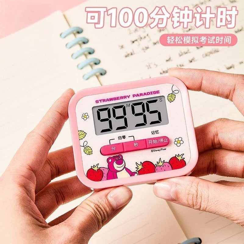 ステッチロッツォエルサミッキーかわいいかわいいミニポータブル学習自己規律電子タイマータイムマネージャー周辺機器目覚まし時計