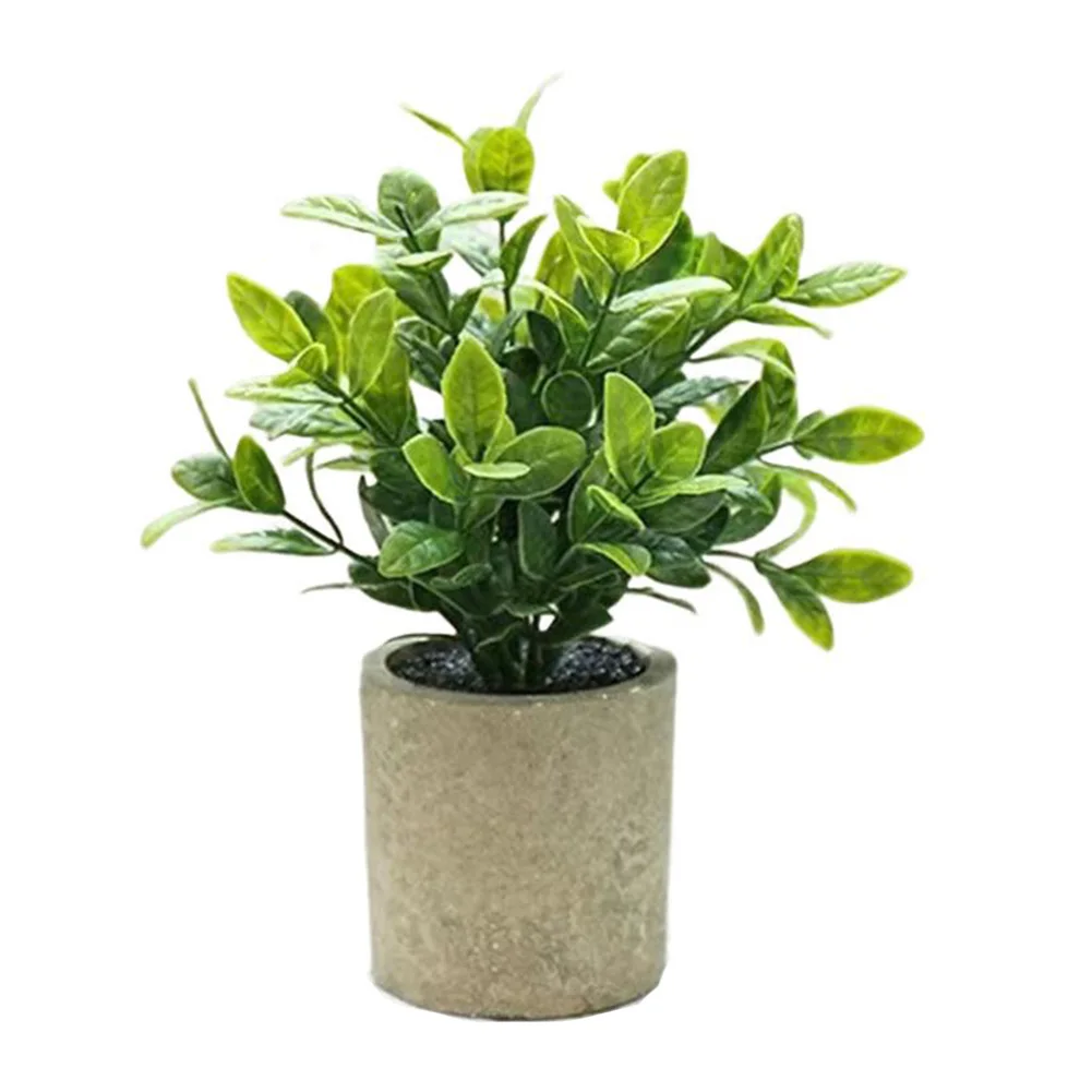 

For Home Decor Creative Indoor Ornaments Artificial Green Plants Home Decoration Birthday Gifts Housewarming Gifts
