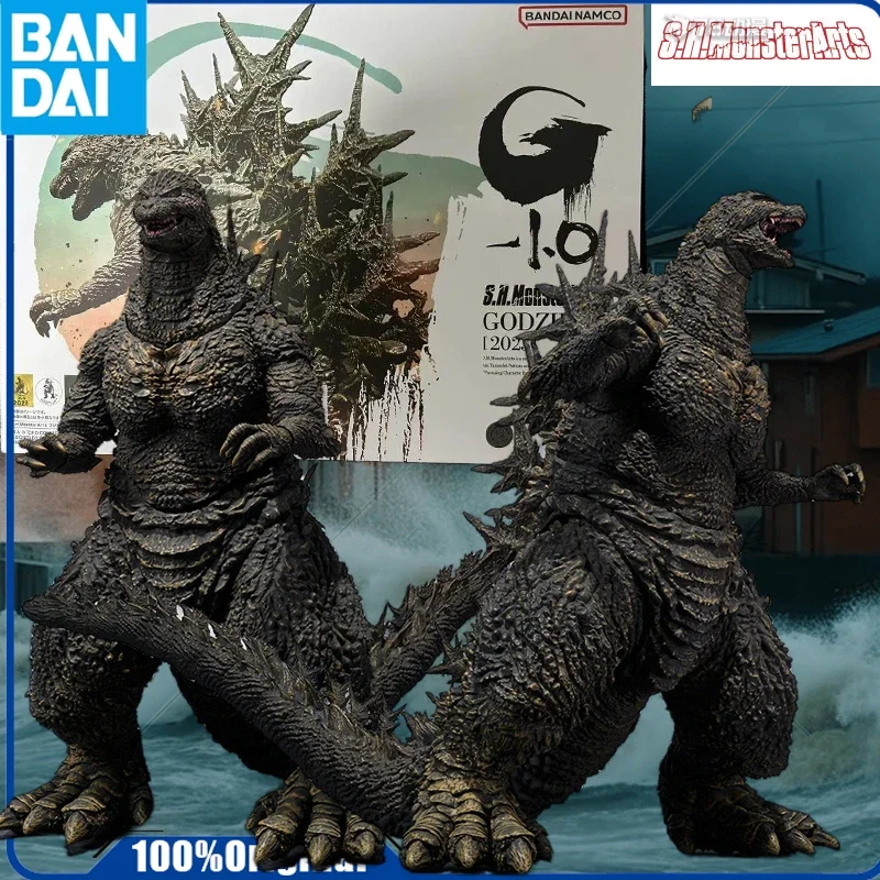 

Bandai Original SHM NORMAL EDITION GODZILLA-1.0 2023 Action Figure Toys For Boys Girls Gift Collectible Model In Stock