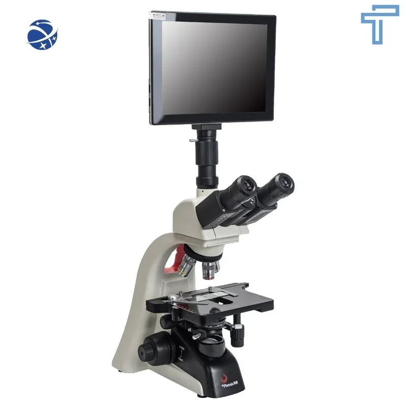 

Phenix PH100 40X-1600X professional dark field achromatic LED Light binocular medical laboratory biological microscope