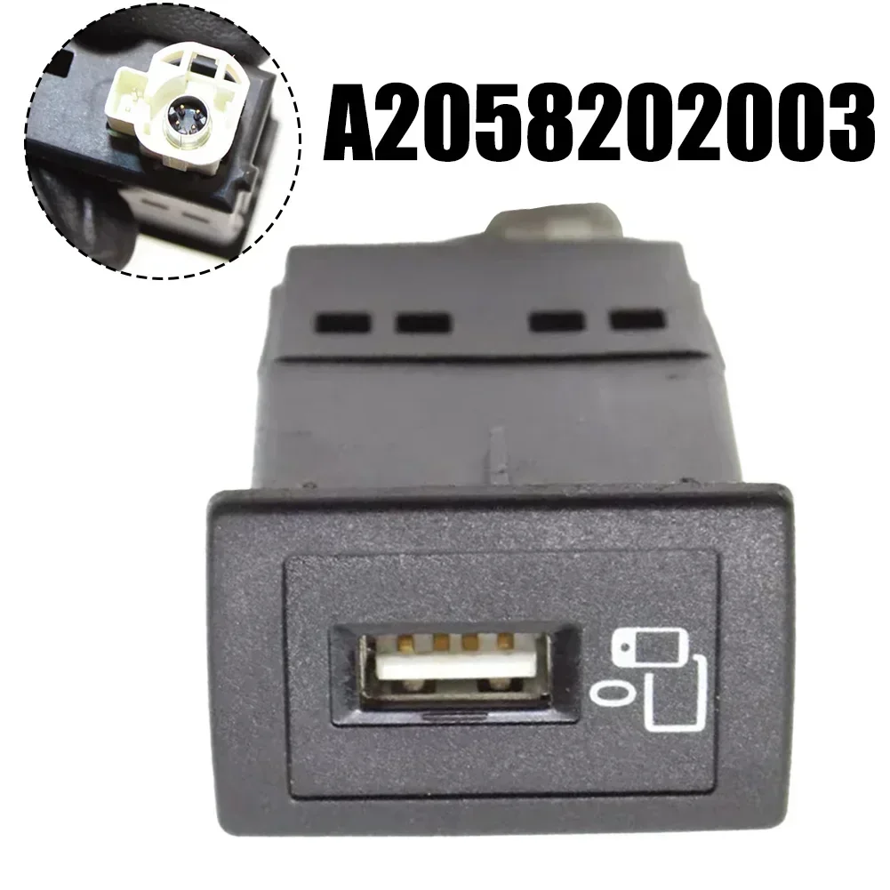 New Sale OEM A2058202003 AUX USB Plug Port Socket For Mercedes For C Class W205 2019-21 Replacement Car Accessories