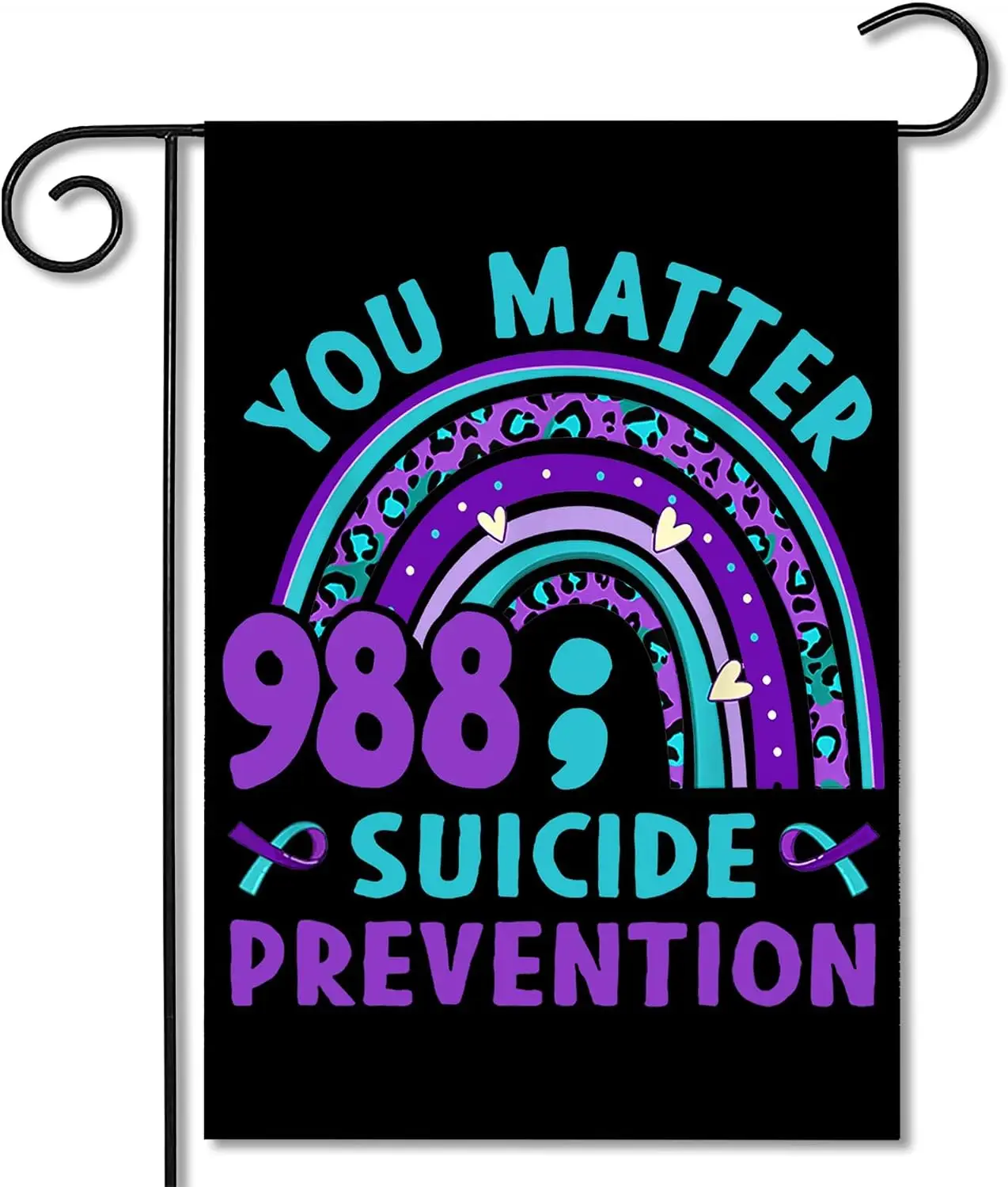 SODAVA - Suicide Awareness Garden Flag Suicide Prevention Awareness Flag Suicide Awareness Flag Suicide Prevention Garden Fl yyi
