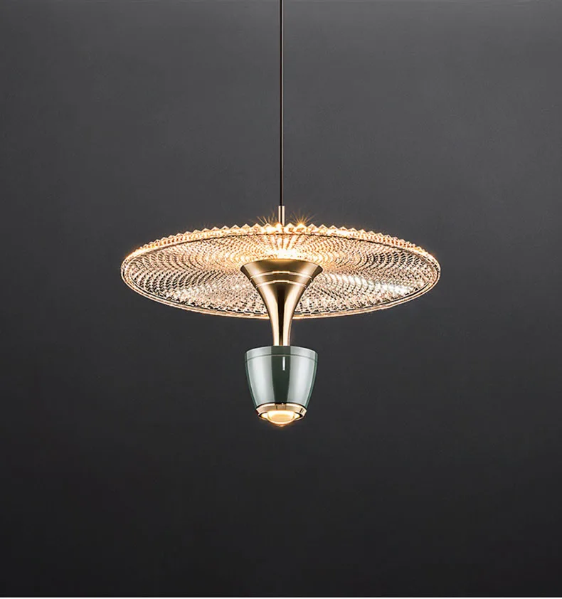 Novelty LED Pendant Lights Red Green Black