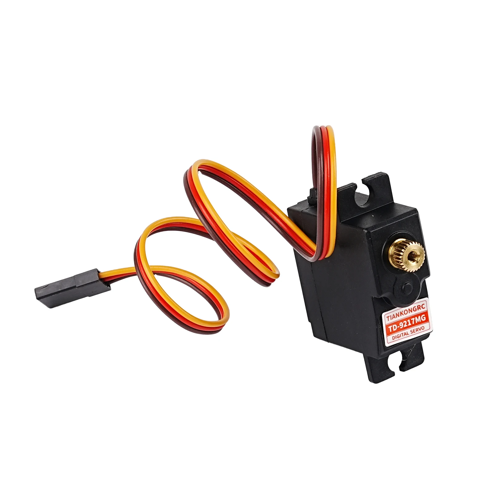 17g Micro numérique TD-9217MG Servo 180/270/360 degrés moteur à brosse en carbone Mini Servo pièces de bricolage pour voitures Robot modèle jouets
