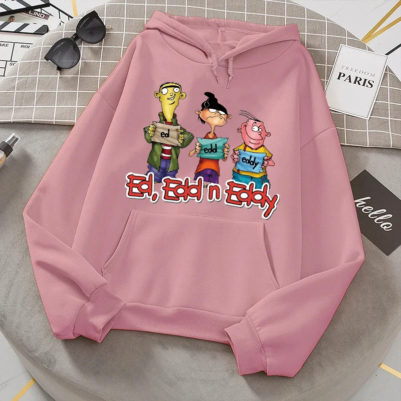 

Ed Edd N Eddy The Mis-Edventures Хипстерская толстовка с горячей распродажей, подходящая толстовка для повседневной носки, удобная индивидуальность, сохраняет тепло