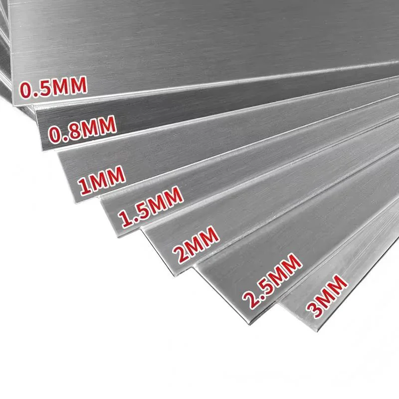 1060 Pure Aluminum Sheet Thick 0.2/0.3/0.5/0.8/1/1.2/1.5/2/3/4/5/6mm Aluminum Alloy Plate Polished Sheet Processing Accessories