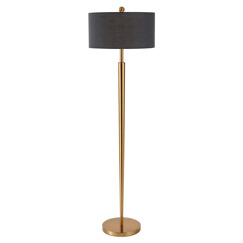 Lámparas de Pie Minimalistas Americanas, Lámpara LED de Pie para Sala de Estar, Decoración Artística para Restaurantes, Casas de Huéspedes y Hoteles, Iluminación para el Hogar