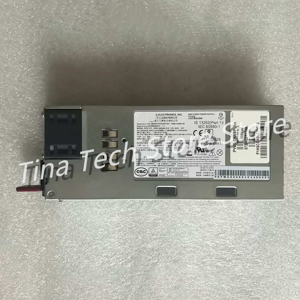PWS-1K69P-1R 1600W server power supply panel DPS-1600AB-13 D