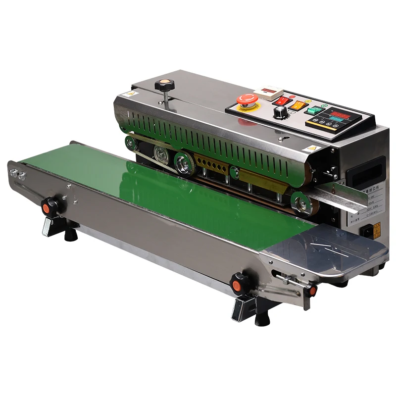

YOUNGSUN Stainless Steel Continue Band Sealer Plastic Film Bag Sealer Food Packaging Heat Sealing Machine With Counter
