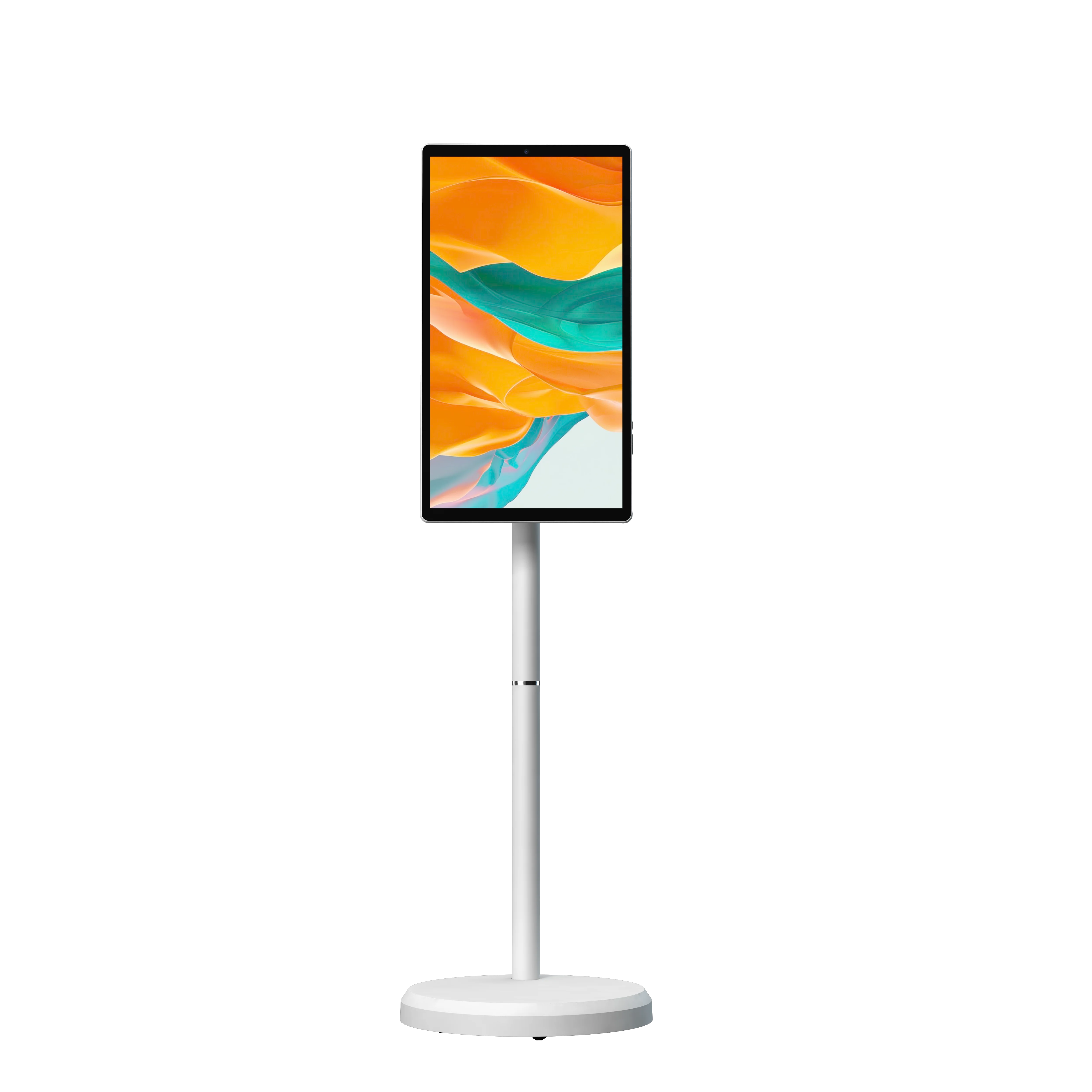 

2026 Fashion popular 21.5 Inch Battery-power Android 13 Lg Stand By Me Tv In-cell Touch Screen Gym Gaming Live Room Smart Tv