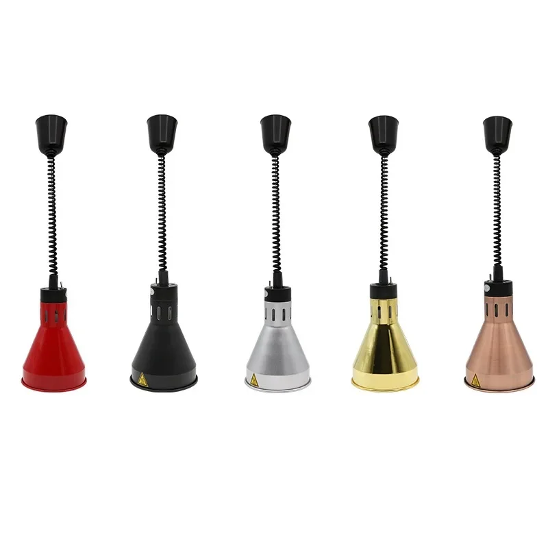 

Hotel single head hanging telescopic chandelier insulation lamp food