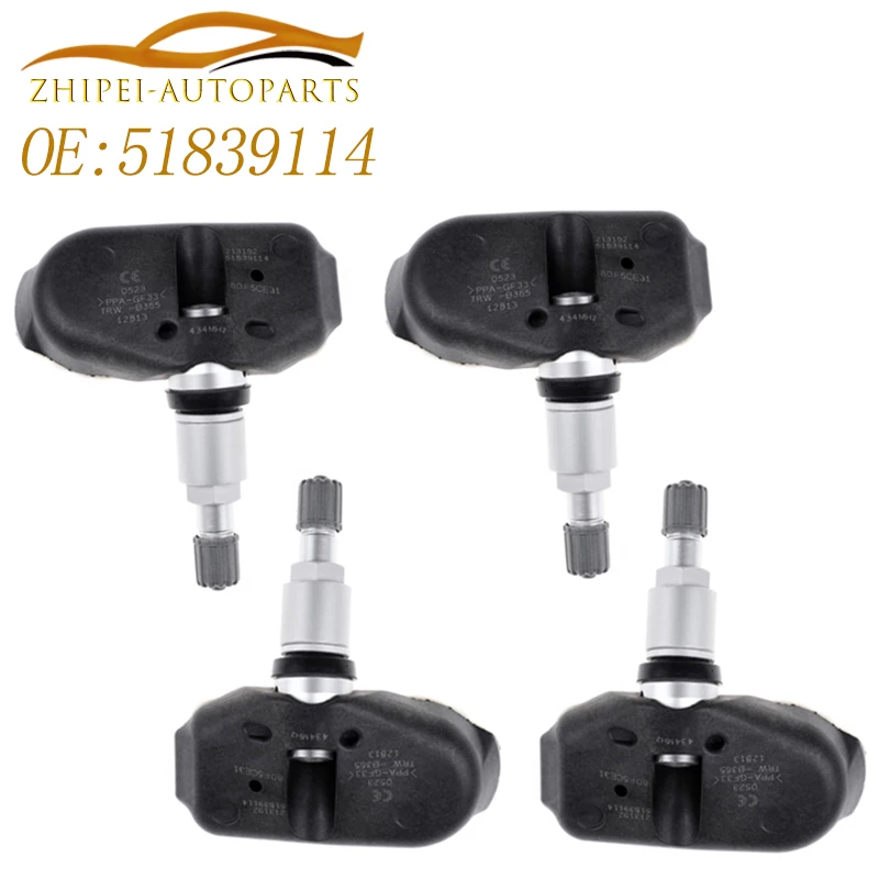 

51839114 TPMS датчик давления в шинах автомобильный 434 МГц подходит для FIAT BRAVA PUNTO LANCIA DELTA