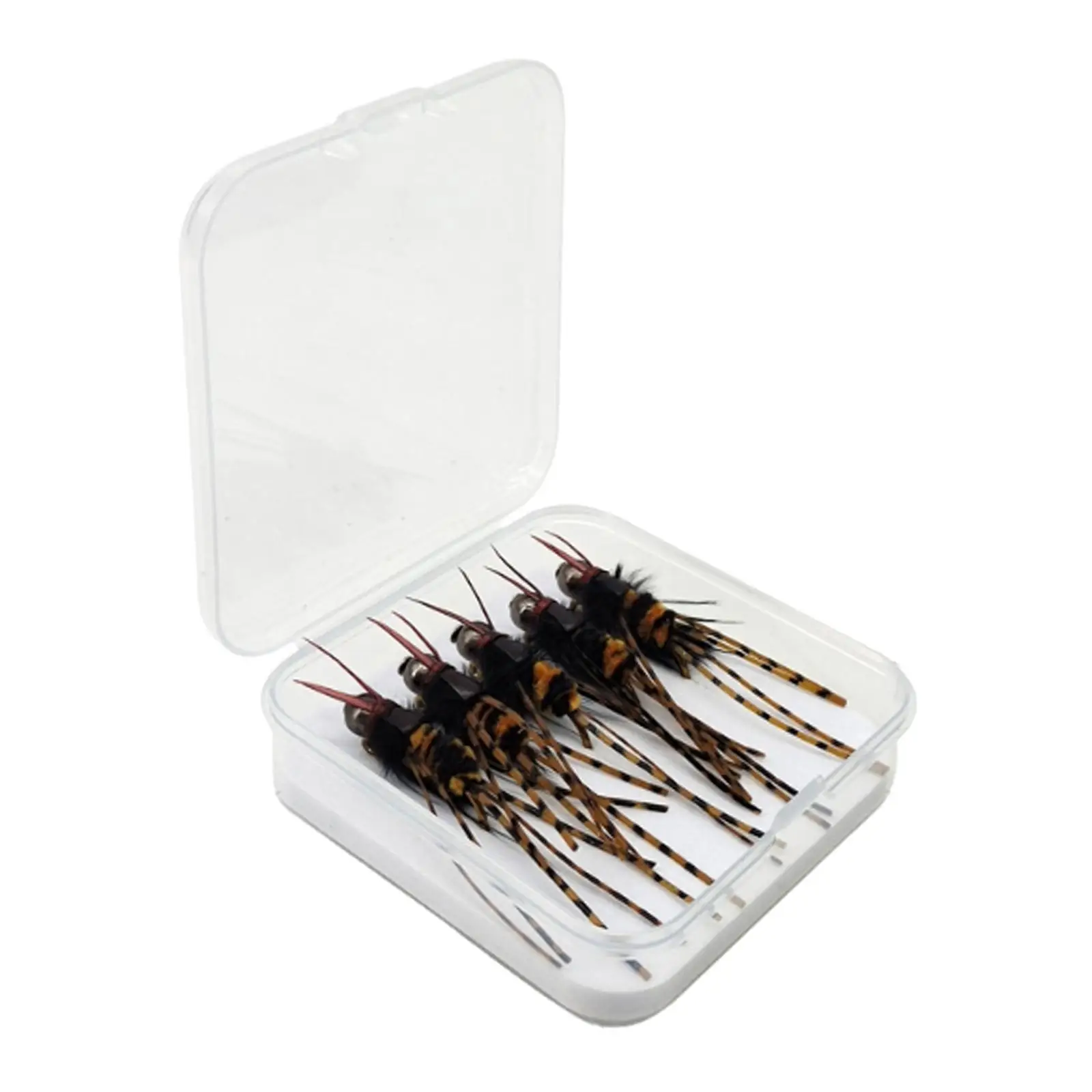 

Fly Fishing Accessories Portable Fish Lure Kit with Waterproof Case for River Lake Trout Spinning Equipment