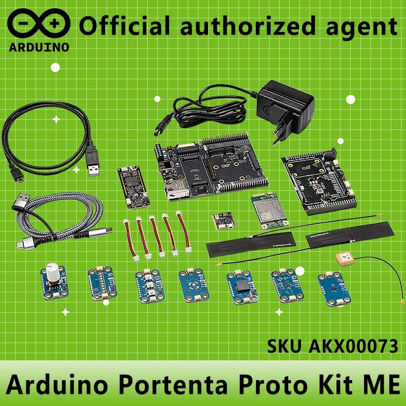 

Arduino Portenta Proto Kit ME AKX00073 Original from Italy H7 Mid Carrier Nicla Sense ME Pro 4G GNSS Module Global Modulino