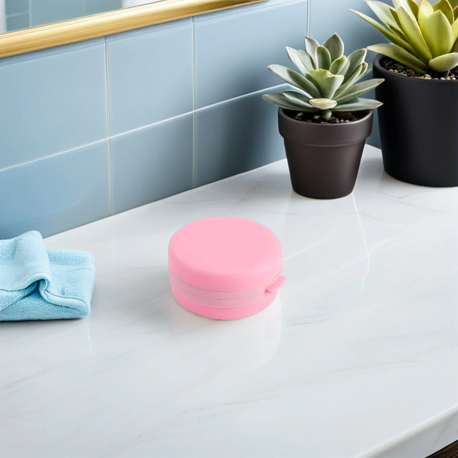 

Silicone Bath Brush Soft Skin-Friendly Hanging Shower Soap Box Bathing Scrubber Portable Body Scrubber for Adult Baby Use