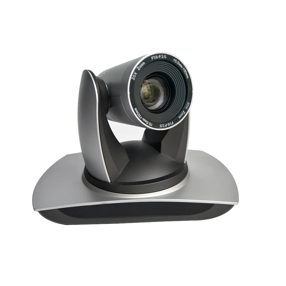 2MP 1080P60 20x Optical Zoom 3G-SDI HDMI IP PTZ Video Conference Camera Broadcast with Audio Interface