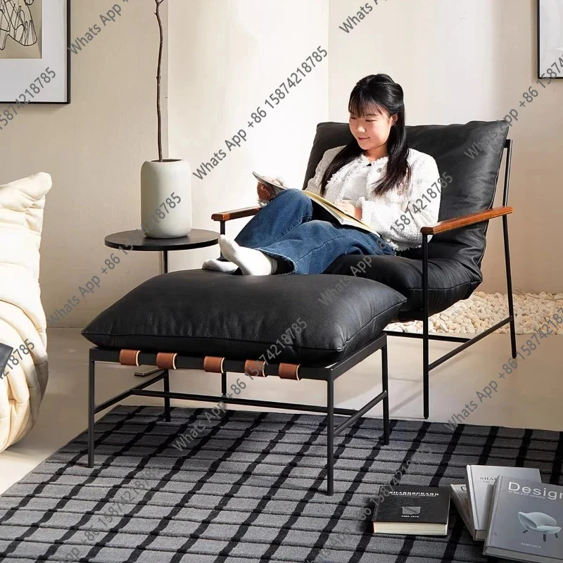

Bn Luxury Black Living Room Chairs Modern Beauty Relaxing Bauhaus Recliner Chairs Bedrooms Reading Sillones Modernos Furniture H