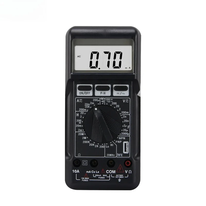 YF78 Digital Multimeter AC / DC Resistance Capacitance Meter  YF-78