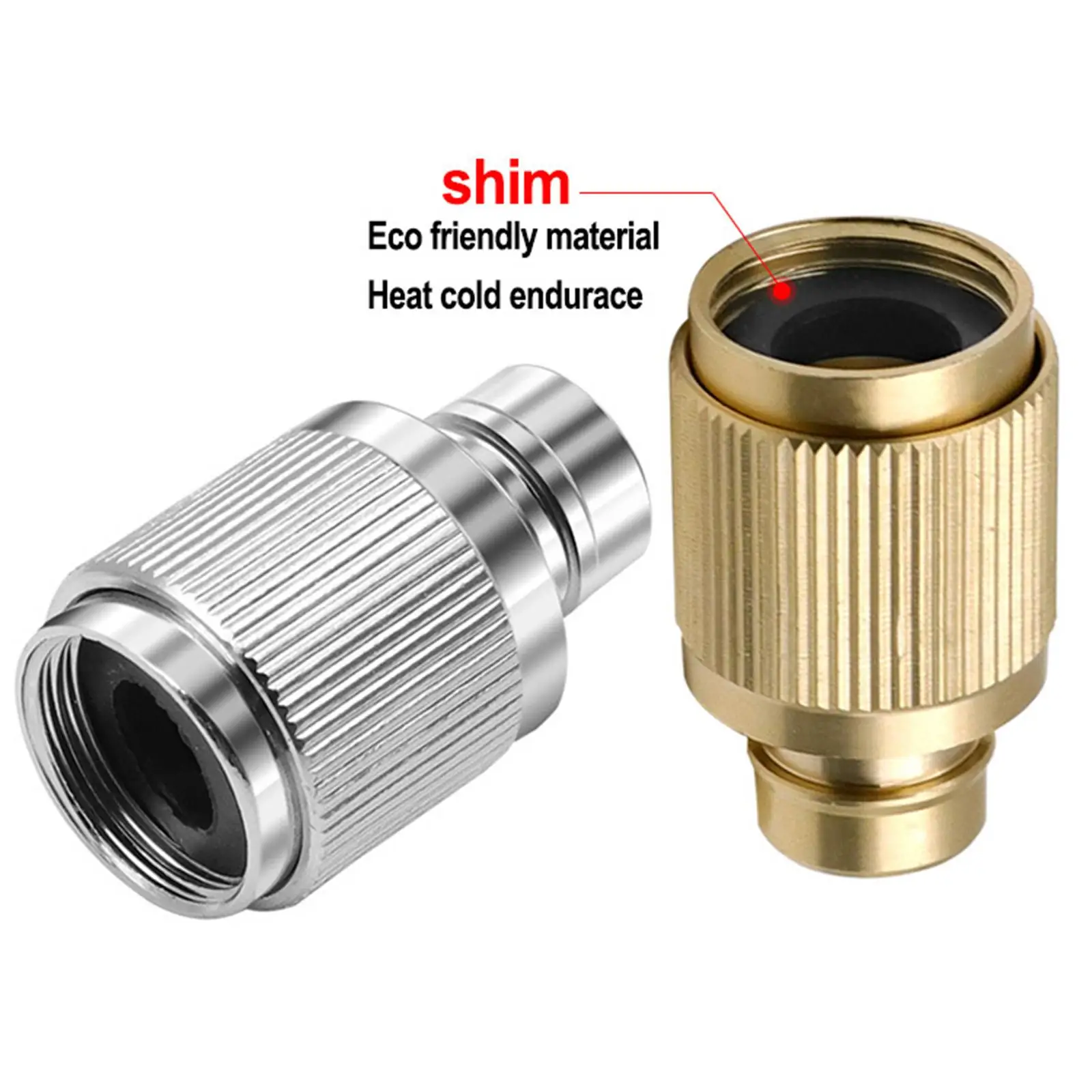 Water Hose Connector Without Leakage Thread Fitting Garden Tap Adapter for Garden Hose Fitting Washing Machine Water Pipe Repair