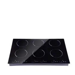 Commercial Six-head Induction Cooker Kitchen Electric Cooker Ceramic Cooker Integrated Embedded Cooktop High Power Hob