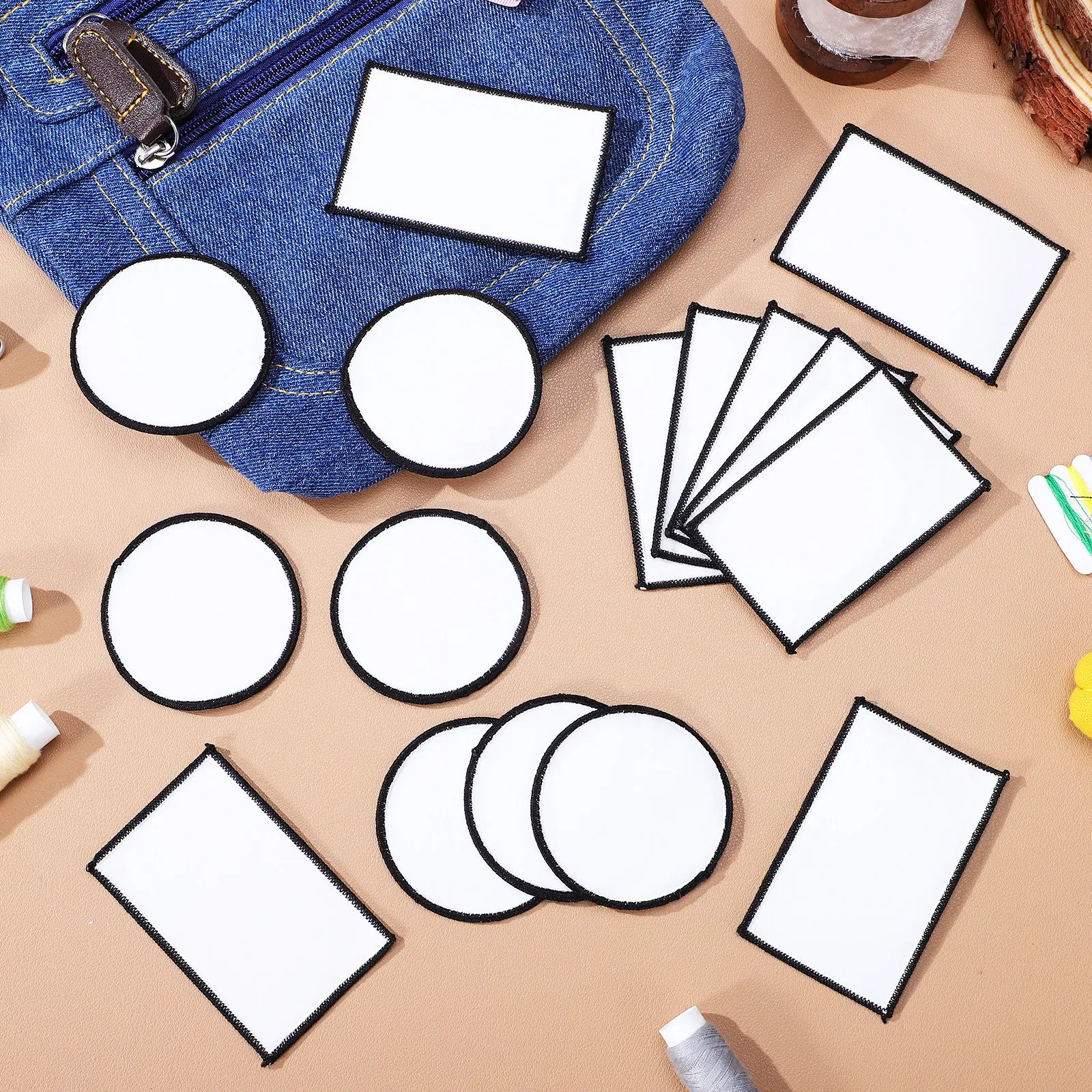30Pcs Adhesive Blank Patches S - Hat Sublimation Blank review and price