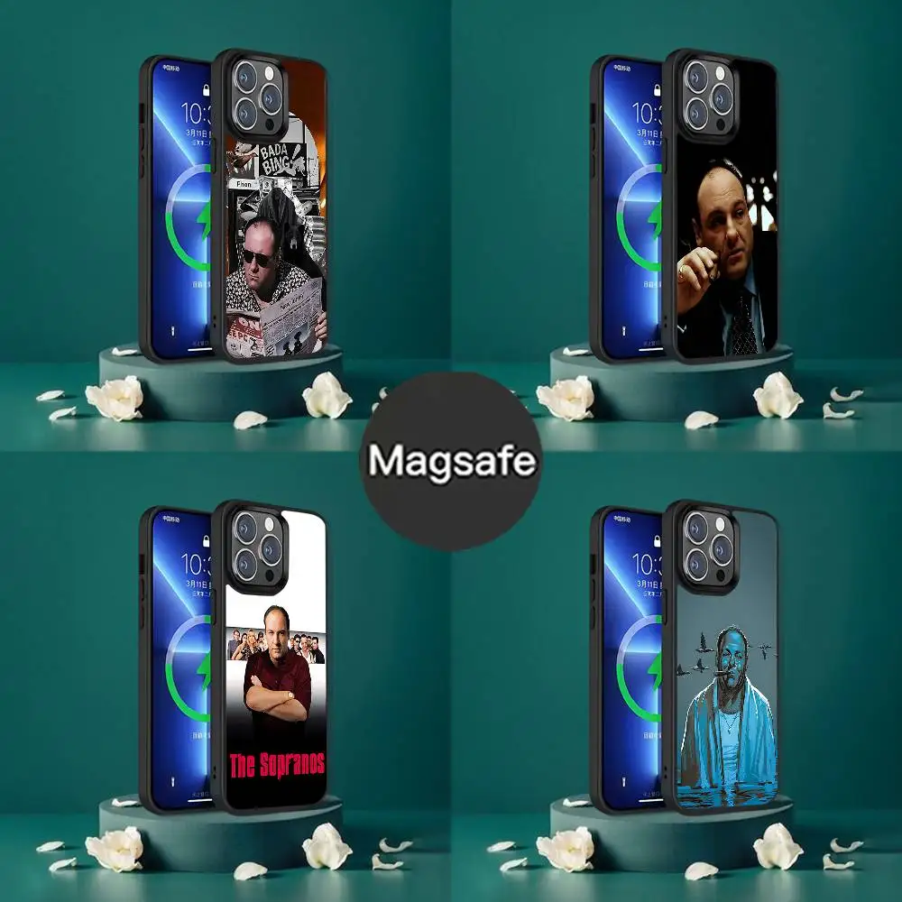 

The S-Sopranos Phone Case For iPhone 17,16,15,14,13,12,11,Pro,Max,Plus,Mini,SE4,E Magnetic Magsafe Wireless Charging