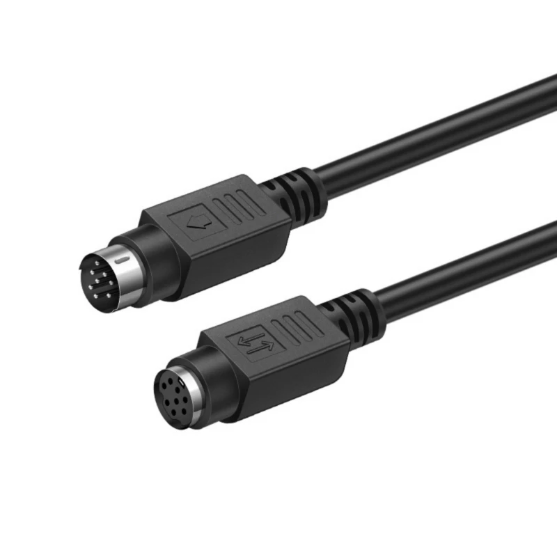  Professional 8Pin DIN Cable 8Pin DIN Male to Female/Male Extension Cable Data