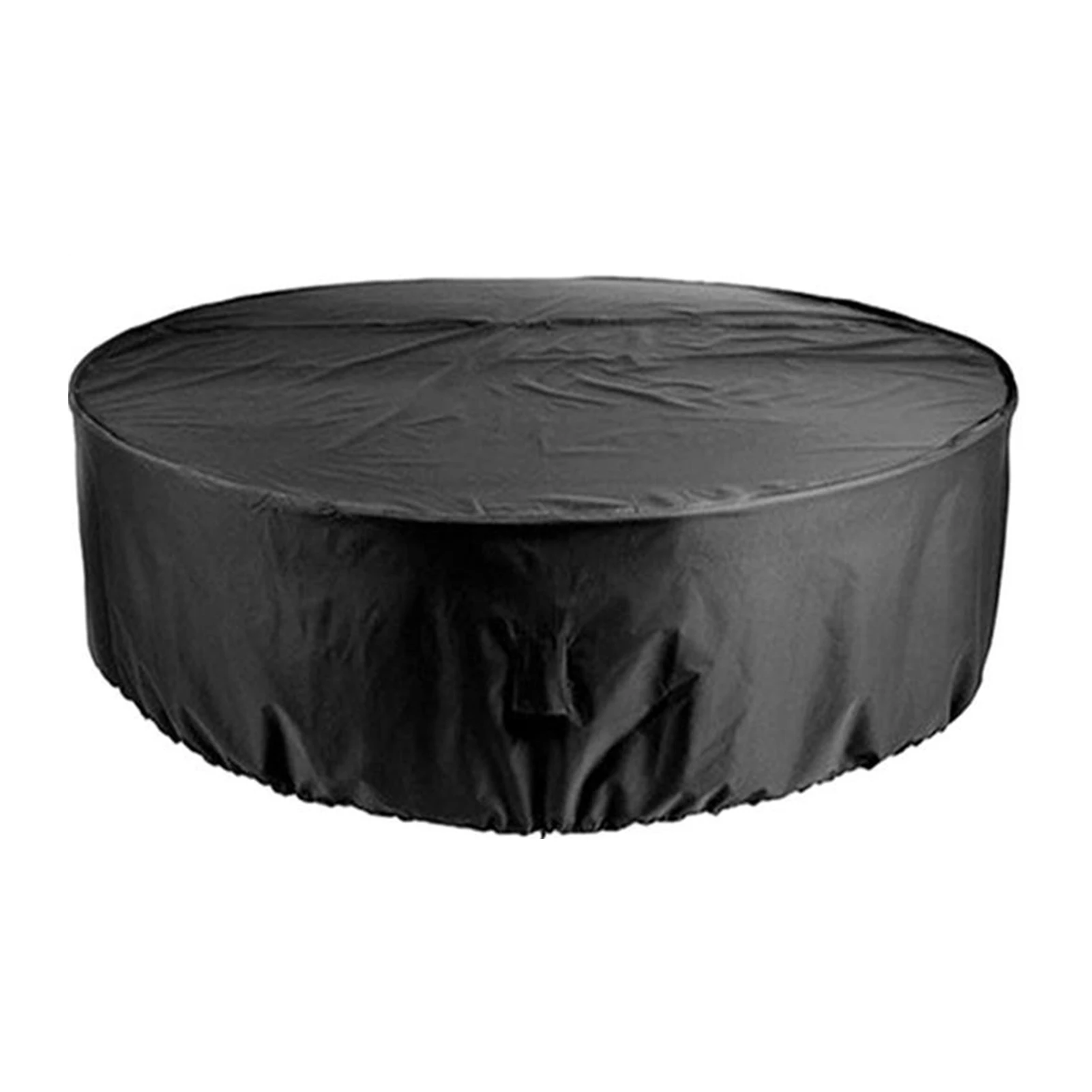 Outdoor Patio Furniture Covers Waterproof Table Chair Set Covers Windproof Tear-Resistant UV Round Cover for Outdoor Garden Pati