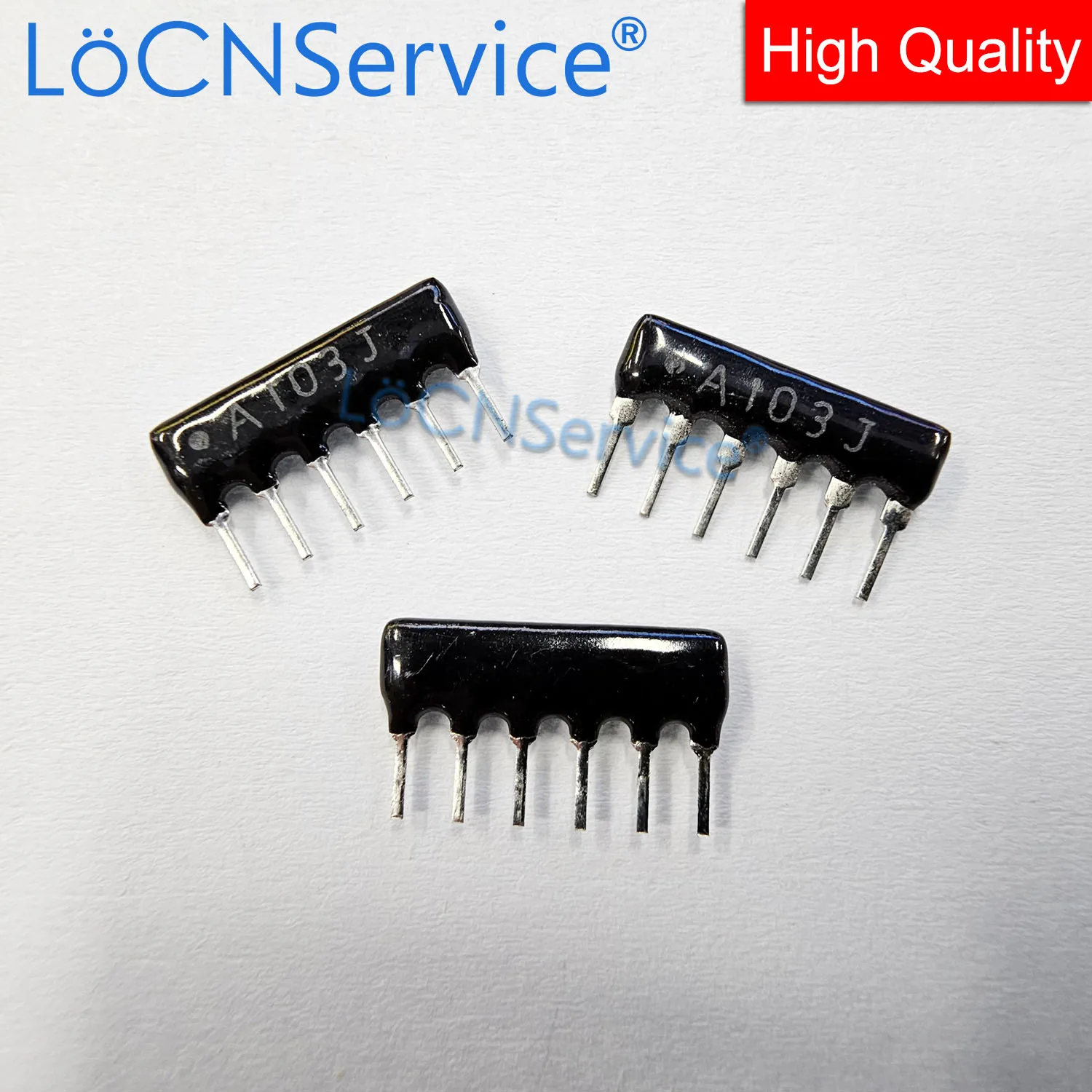 LoCNService 200PCS 6PIN Exclusion Network Resistor array DIP 6A221J 6A331J 6A471J 6A511J 221 331 471 511 220R 330R 470R 510R OHM