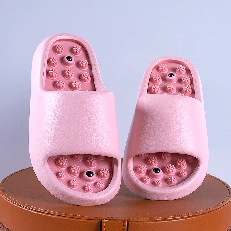 Fußmassage-Hausschuhe für Frauen, Akupressur-Pantoffeln für den Hausgebrauch, Lässige Fußstressabbau-Sandalen, Outdoor-Strandsandalen – Detail 9