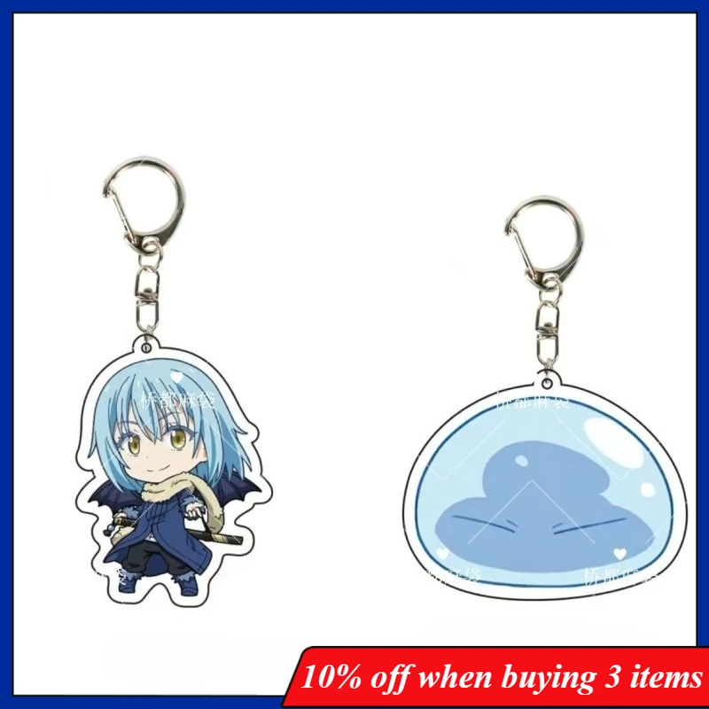 

Аниме-атрибутика: Фигурка Римуру Темпест, акриловый кулон, фигурка Слайма, акриловый брелок, украшение, коллекционные игрушки, подарки