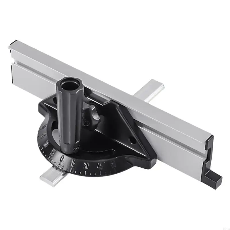 مسطرة لوحة زاوية الألومنيوم لجدول نشر طاولة كتلة دفع سور قابلة للتعديل مقاييس القطع الخشبية الخشبية