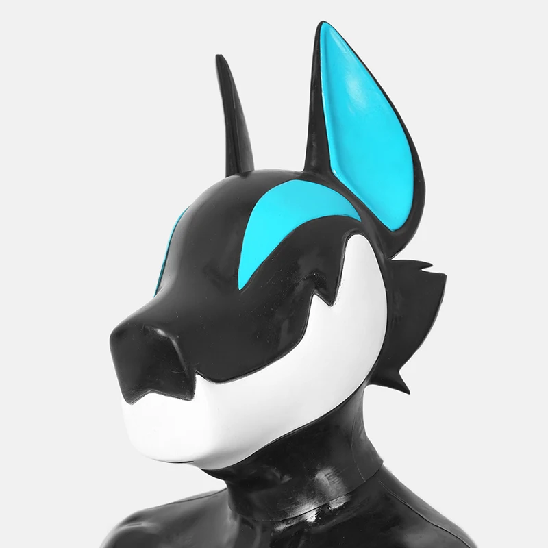 Furrjoi シリコーン IDo ドローン犬マスクコスプレ衣装カスタム利用