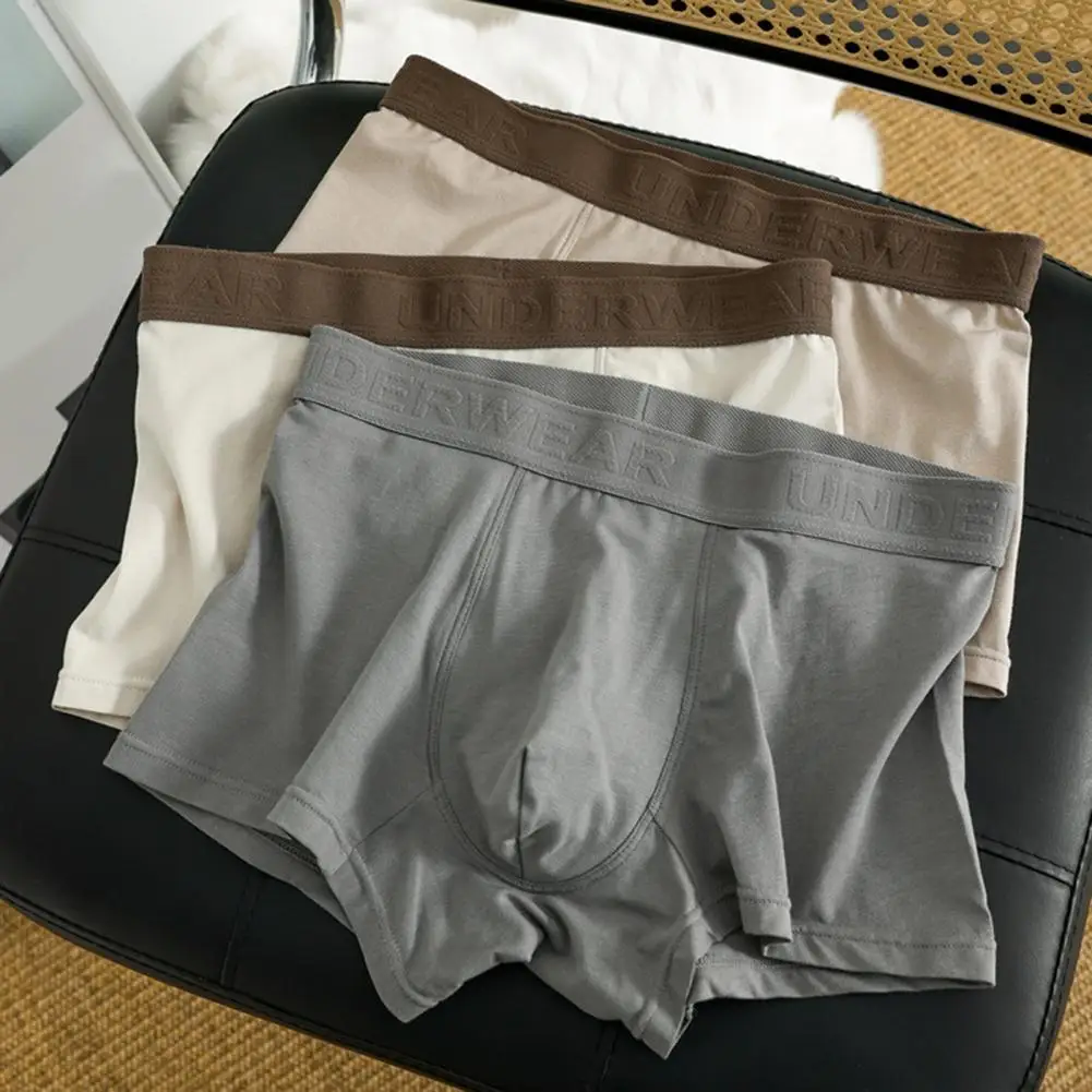 

Men's Underwear Hombre Panties Boxer Shorts Comfortable Breathable Underwear Sexy Underwear Solid Color Boxer Shorts Panties