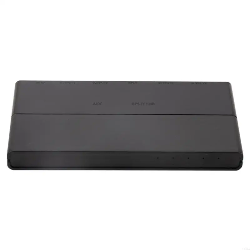 ينقل محول الفيديو CORA HDTV 1x4 Splitter Box فيديو عالي الدقة إلى 4 شاشات عملية سهلة في نفس الوقت