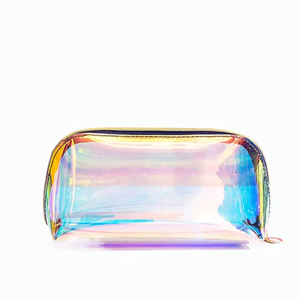 

Storage Bag Make Up Brush bag Bath Tote Transparent Travel Cosmetic Bag Zipper Makeup Pouch Toiletry Organizer Wash Bag