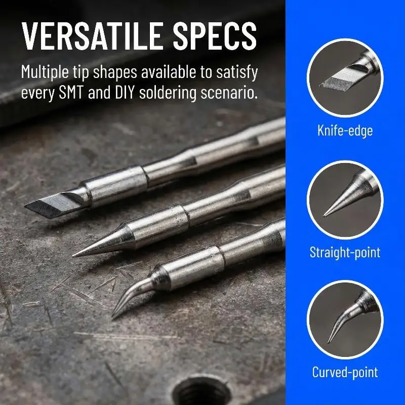 C210 Series High Precision Soldering Iron Tip Universal Fit For JBC DIY Repair Electronics Maintenance Workshop Tool