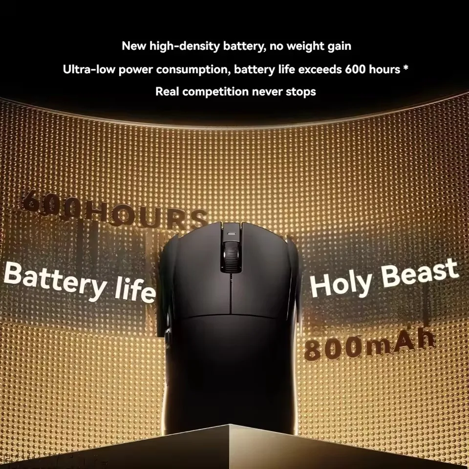 ATK 드래곤플라이 A9 얼티밋 게이밍 e스포츠 2.4g 무선 마우스 Paw3950 울트라 인체공학적 장시간 배터리 게이밍 마우스 선물